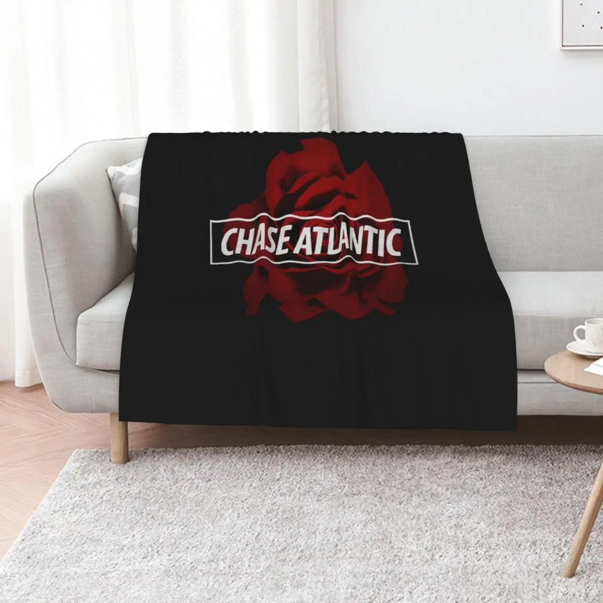 Chase atlantic rose logo classic t shirt Throw Blanket Heavy halloween blankets ands bed plaid decorative Soft Beds Blankets