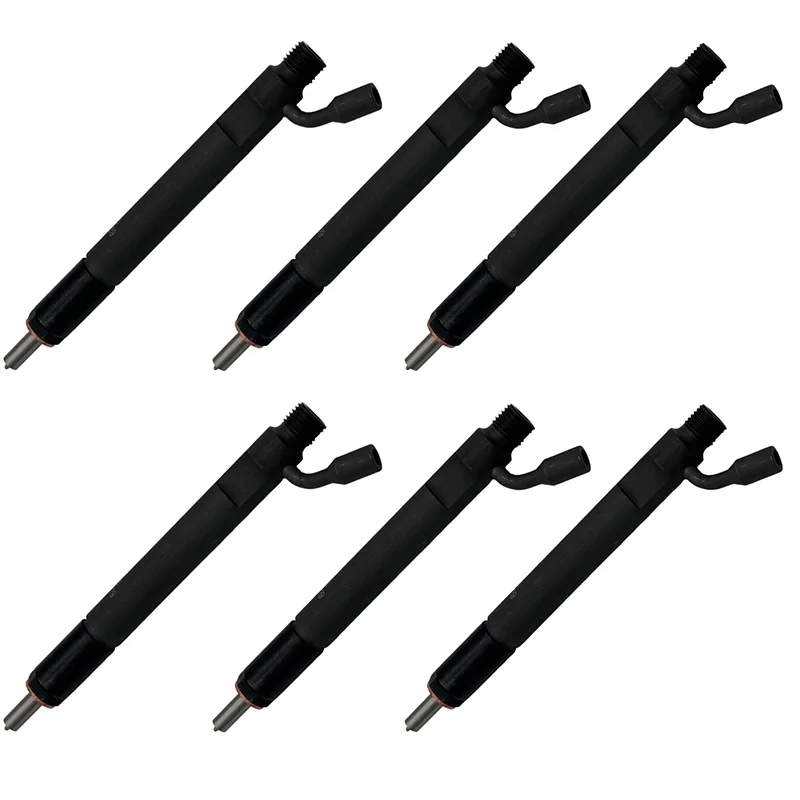 

6PCS Fuel injector Nozzle 6743113320 4063524 For Komatsu SAA6D114E-2 Engine PC300-7 PC350-7 PC360-7 W600-6 Excavator
