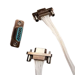 Conector elétrico de transmissão de alta qualidade e alta velocidade J30J-15tjl para equipamento de comunicação conector aeroespacial