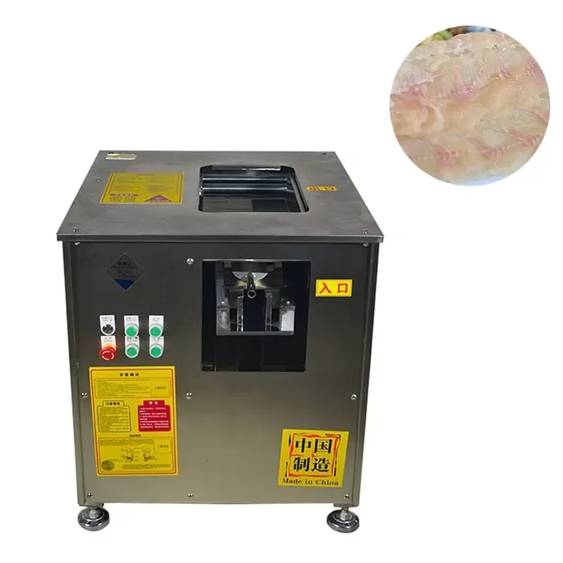Stainless Steel Fish Slicer Machine for Small Fish Filleting and Smoked Salmon Slicing