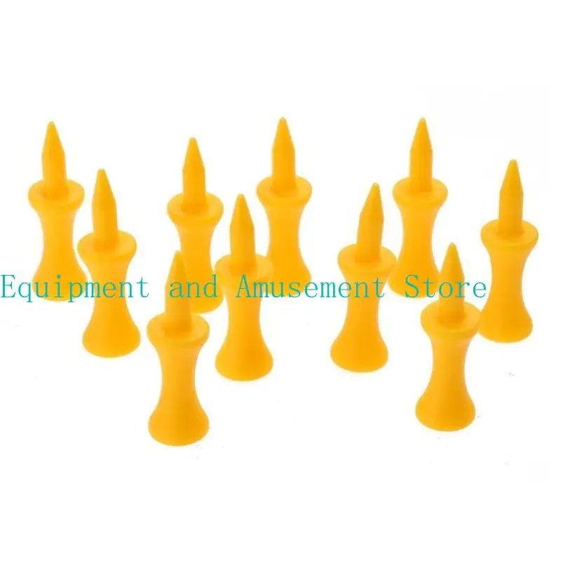 

Y1UC 70Pcs Professional Height Control Castles Tees Golf Unbreakables Step Down Tees