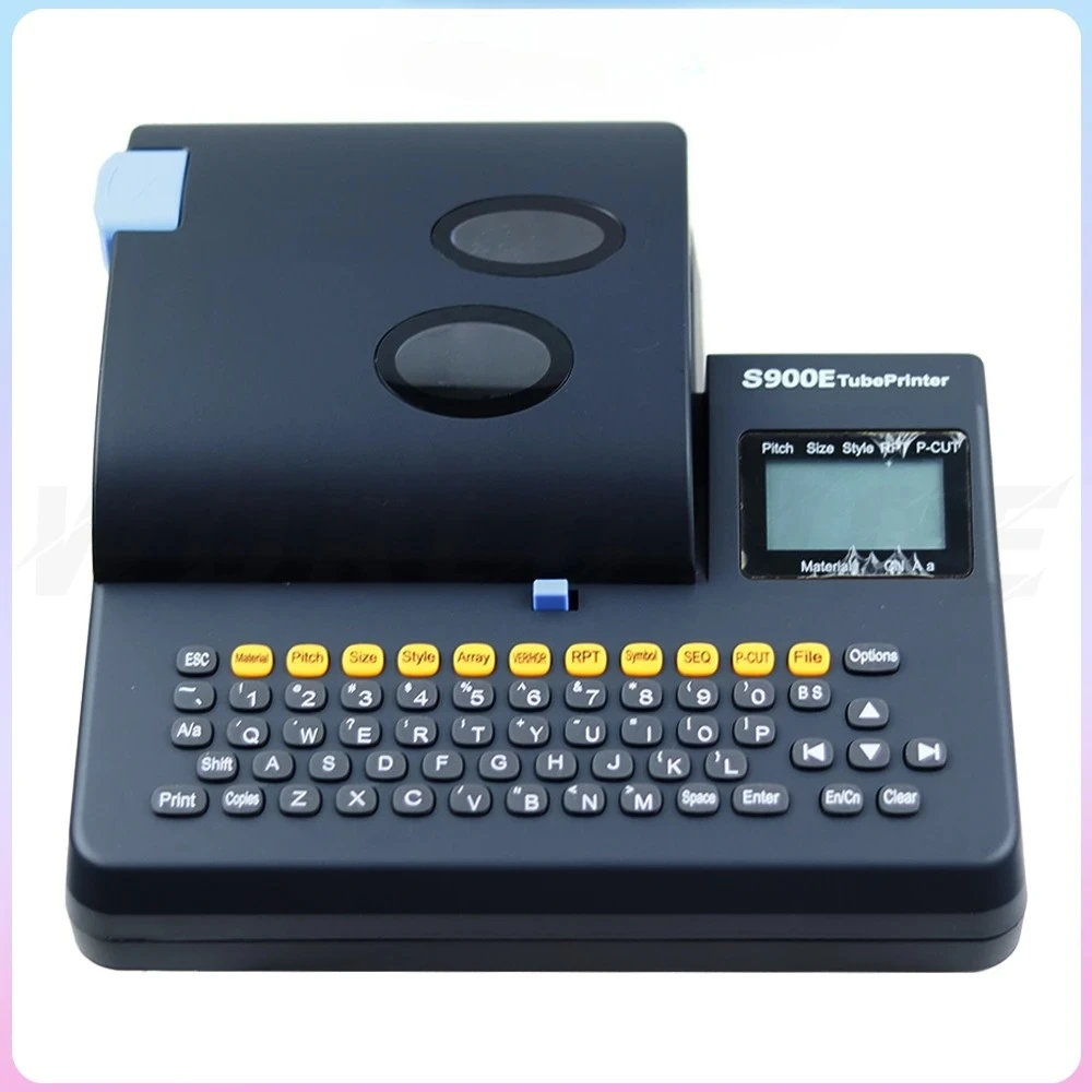 Standard S900E Line Number Machine Number Tube Coding Machine Sleeve Label Marking Printer for Industrial Cable Identification