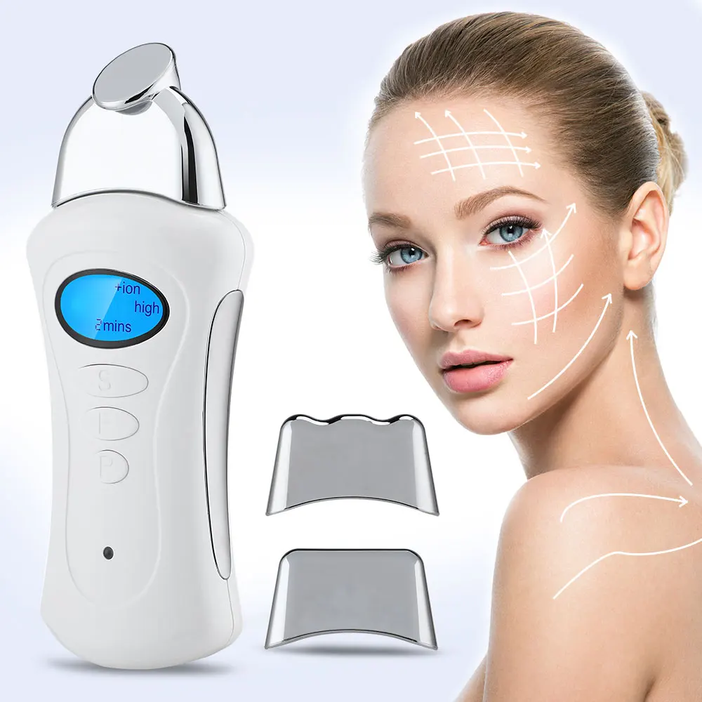 Handheld Galvanic Spa Nu Electroporator Skin Tightening Face Lift Microcurrent Facial Machine Galvanic Current Device Skin Care