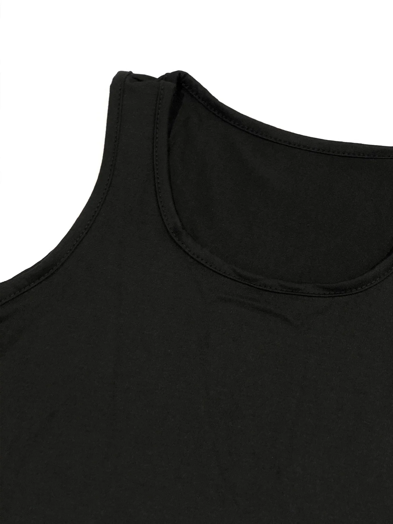 ผู้หญิงสีดํา Sleep Tank Dress ริมฝีปากสีแดงผู้หญิงสีดํา Tank Top Dress ฤดูร้อนแขนกุดหลวมและนุ่มสบายวันหยุด Punk