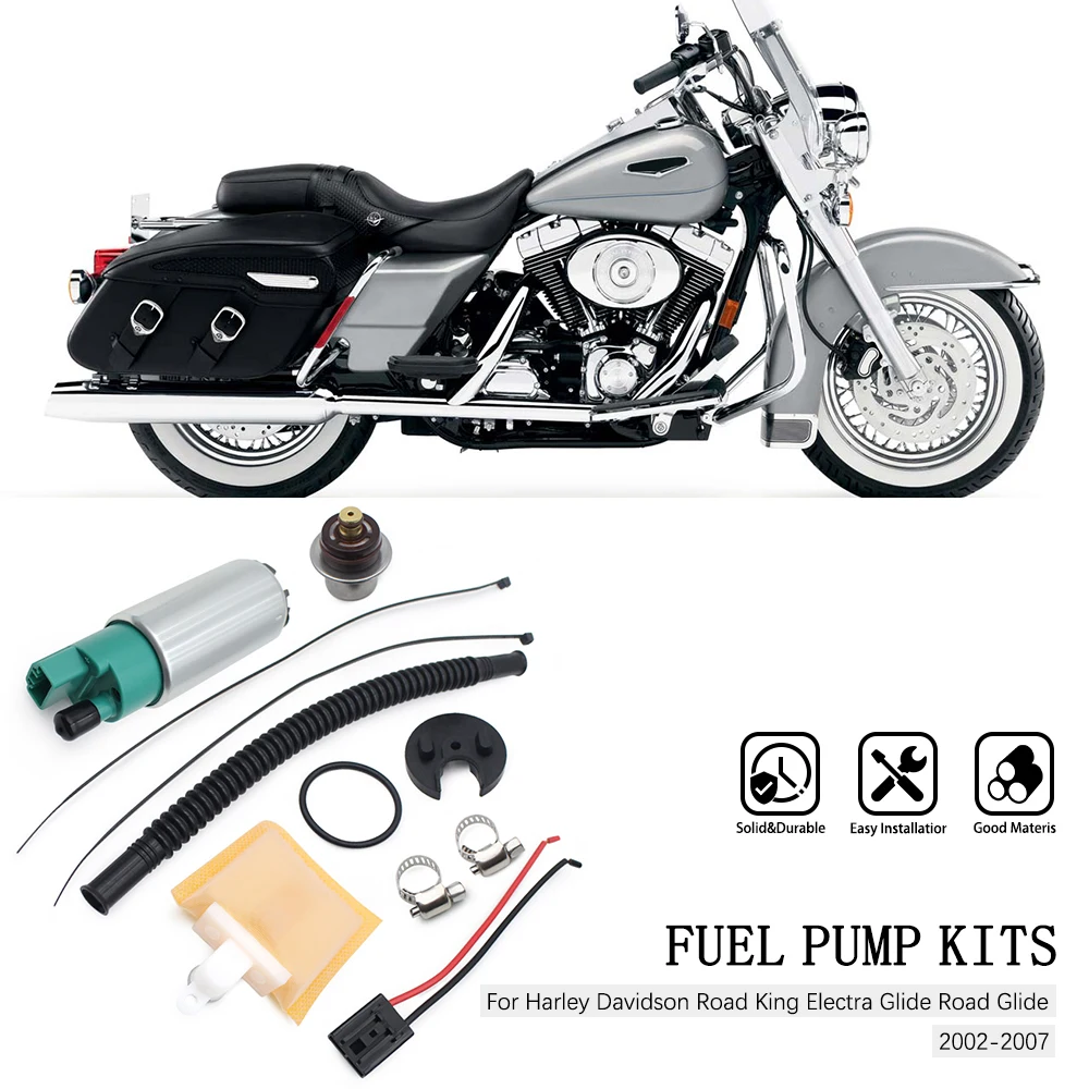 

Motorcycle EFI Fuel Pump Kits For Harley Davidson Road King Electra Glide Road Glide 2002-2007