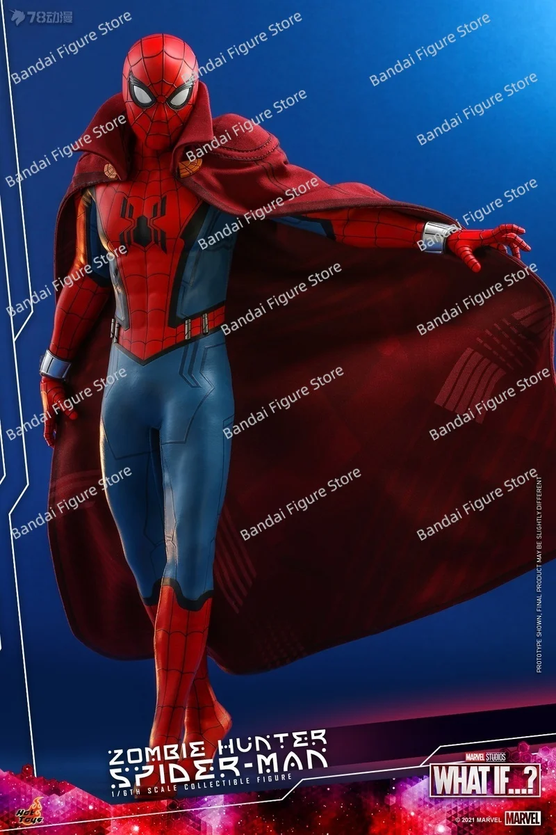 ฟิกเกอร์แอ็คชั่น HOTTOYS HT TMS058 1/6 นักล่าซอมบี้ สไปเดอร์แมน ถ้าอย่างนั้นแล้วมันจะเป็นอย่างไร? ฟิกเกอร์ด็อกเตอร์สไปเดอร์แมนจากซีรีส์การ์ตูนขนาด 12 นิ้ว