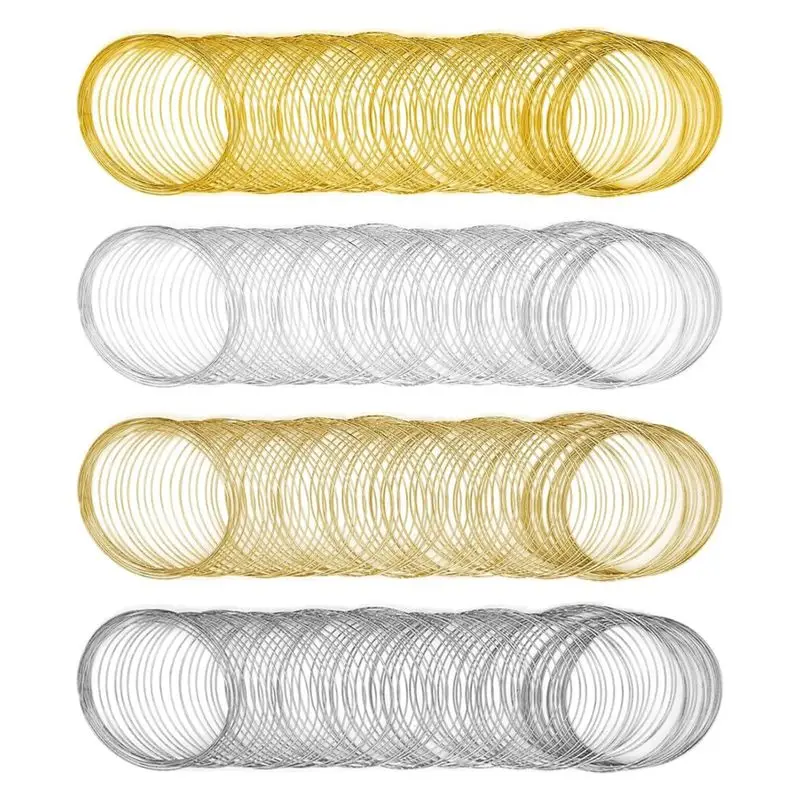 

Проволока для бисероплетения A01F-Memory Beading Wire, стальная проволока с эффектом памяти для изготовления украшений и браслетов