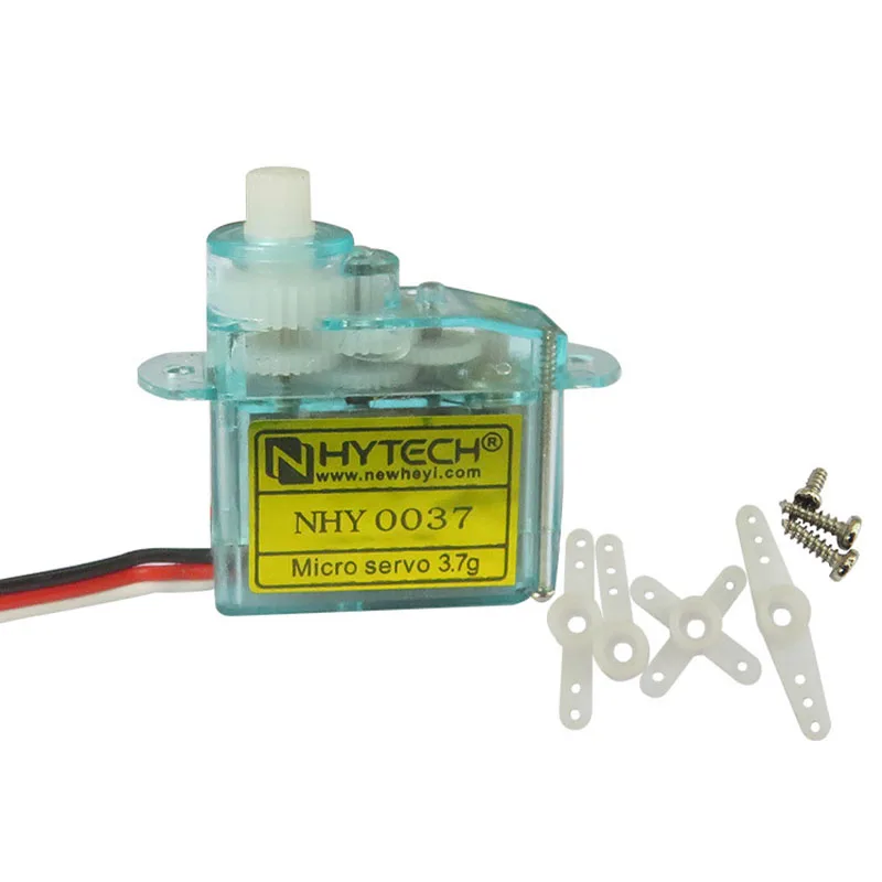 2/4 قطعة NHY0037 سيرفو 3.7 جرام مايكرو سيرفو طائرة صغيرة تعمل بجهاز التحكم عن بعد جناح ثابت ، طائرة بدون طيار ، نموذج سيارة RC ، روبوت