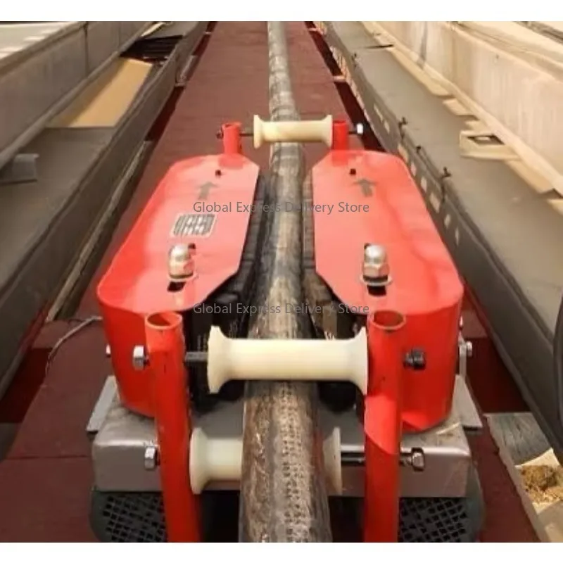 Fully Automatic Cable Traction & Conveyor Machine | Roller Laying Equipment for Efficient Wiring & Transmission