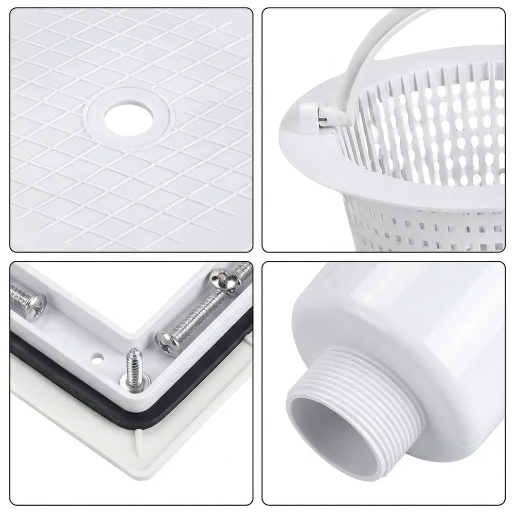 Efficient Above Ground Pool Skimmer Kit Includes for All Necessary Components for Installation For Plastic Construction