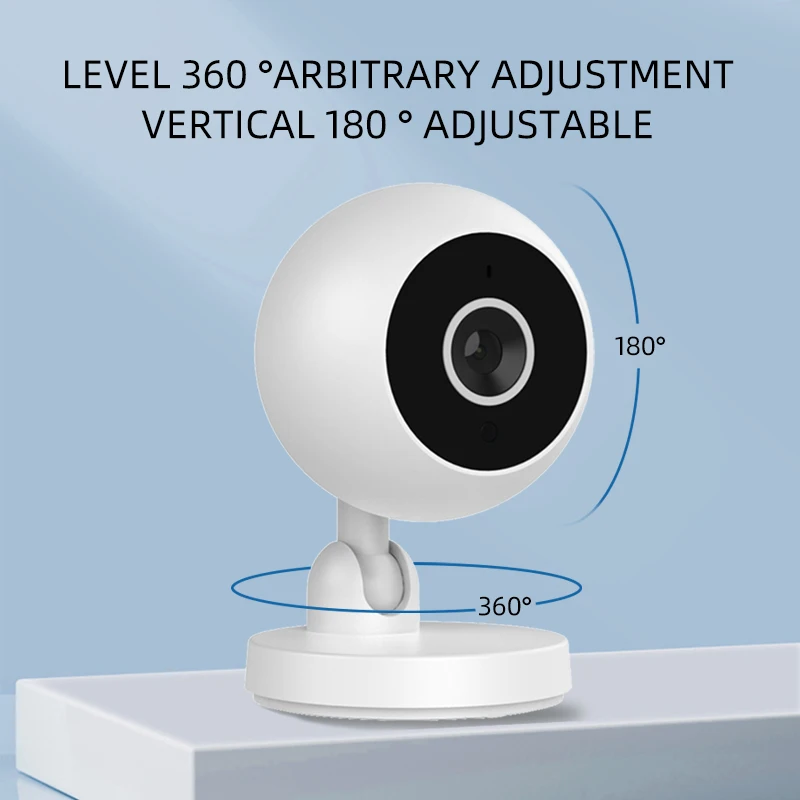 Mini caméra espion intelligente ip c1, 480P, avec moniteur à distance, Vision nocturne, détection de mouvement, enregistrement Audio et vidéo