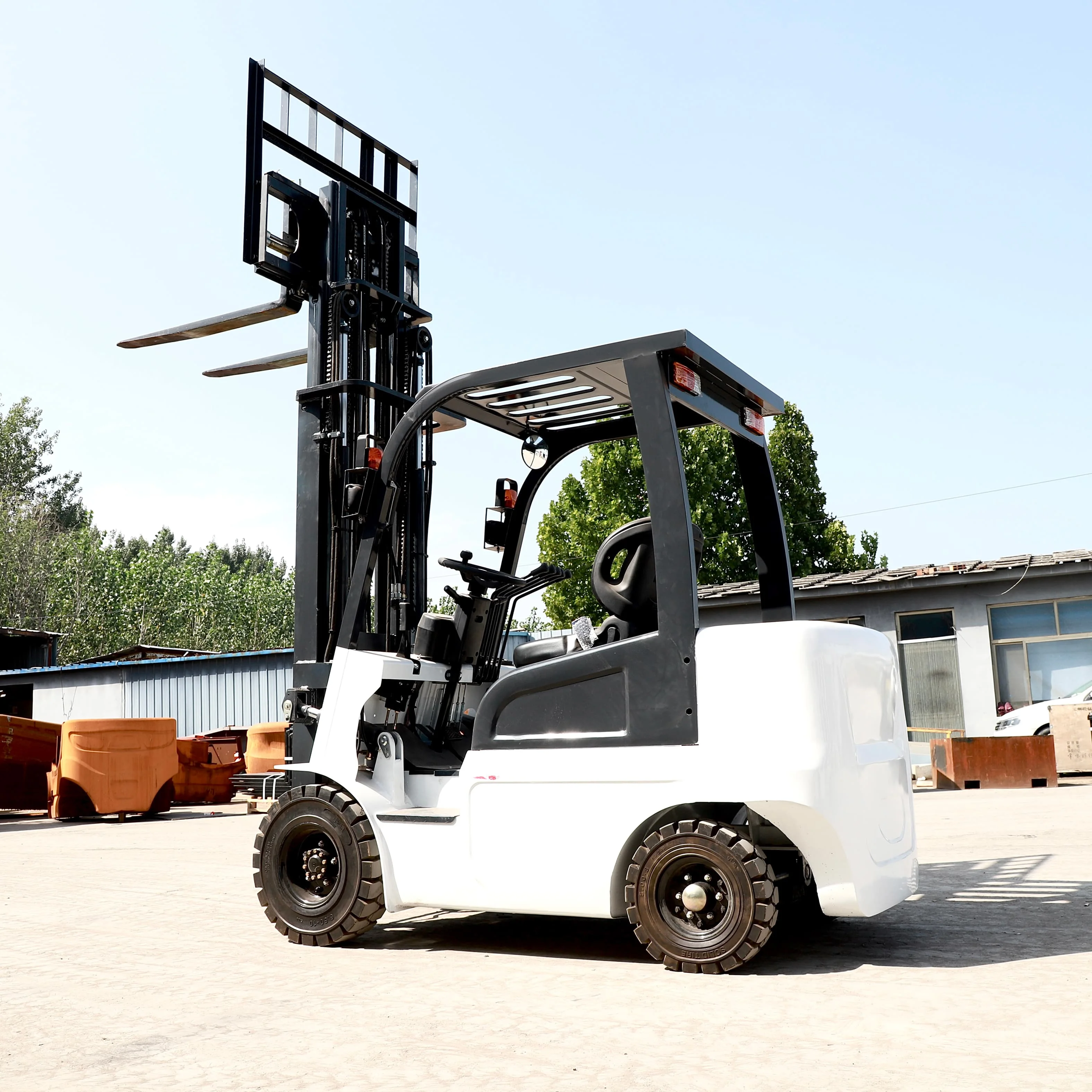 Forklift 5 Ton Fork Lift Diesel Truck Mounted Fork Lift Self Loading Portable Electric Forklift Truck