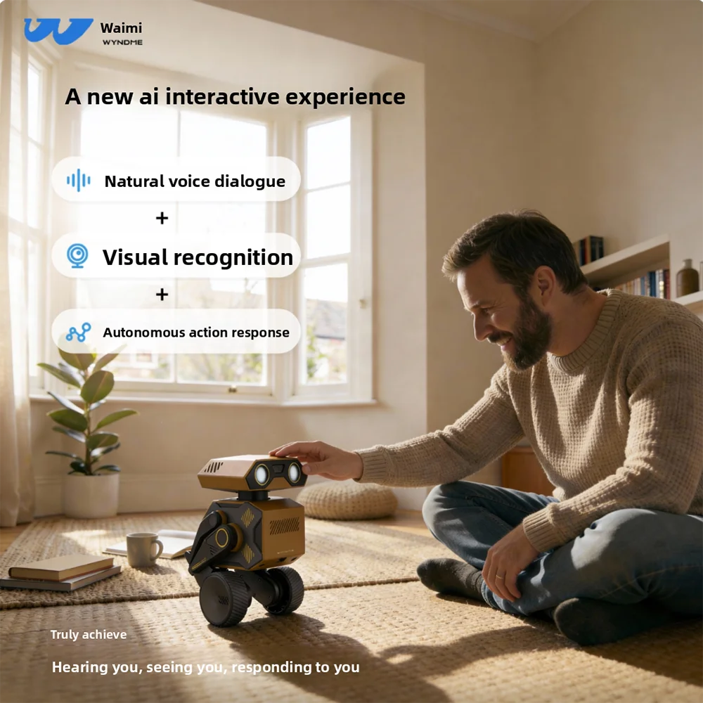 New AI Digital Pet Smart Robot Intelligent Vision System Companion Robot Voice Interaction Long Term Memory System Birthday Gift