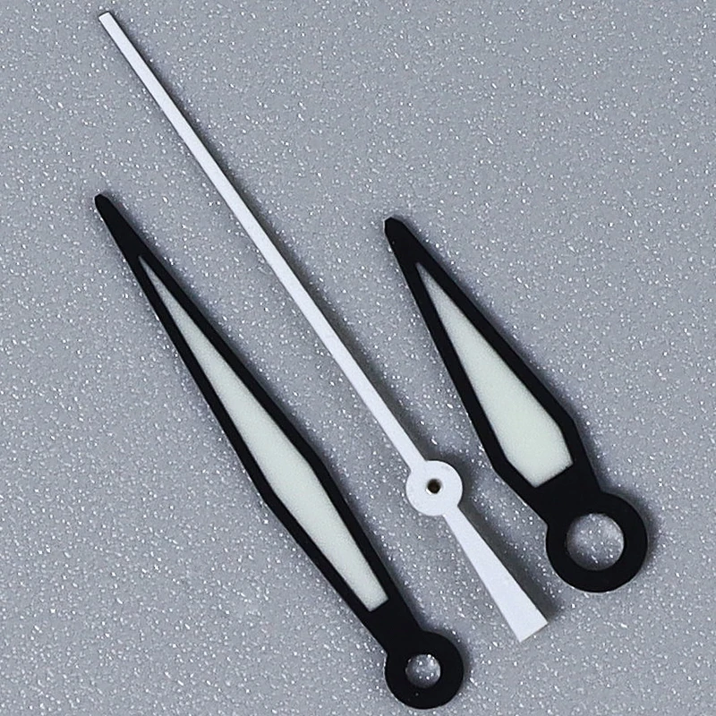 High quality Watch Hands Green Luminous Watches Pointers For Mod pilot NH35 NH36 Automatic Movement 7.8*12*12.5mm Watch Needles