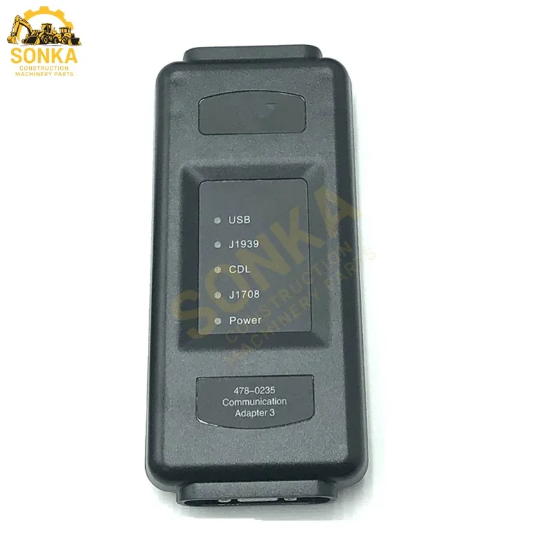 

317-7485 478-0235 27610402 Communication Adapter 3 EST ET 3 4 ET3 ET4 Diagnostic Tool for Perkins Caterpillar CAT Excavator