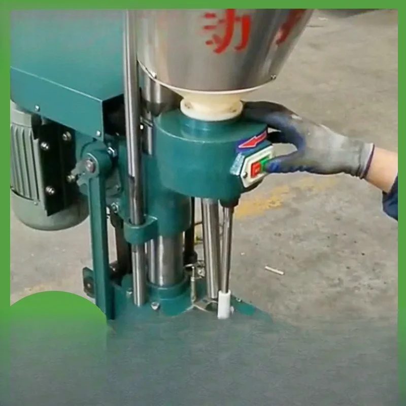 

Small electric semi-automatic plugging machine, cork sealing machine