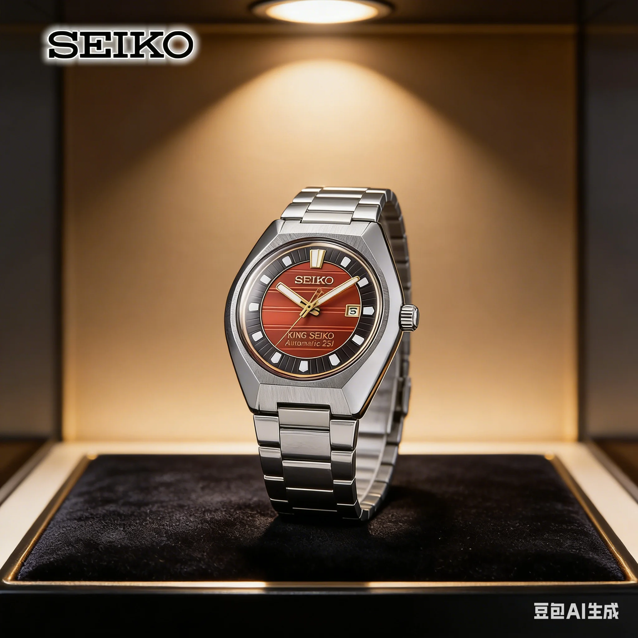 2026 Seiko Men's Women's Automatic Mechanical Watches Fashion Business Waterproof Calendar Boutique Steel Belt Couple Watches