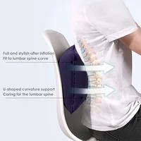 Supports Neck and Waist Comfortable Inflatable Pillow for Outdoor Use, Suitable for Offices, Cars, Camping, Hiking, and Napping 5