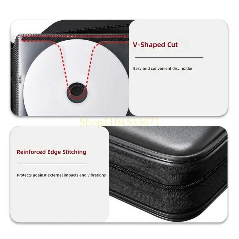 Best Seller Protective Storage Case For 320 Items Featuring Soft Fabric Insertion