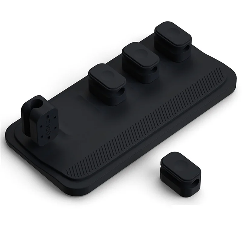 -MEOF-organizador de cables de ratón magnético, Protector de Clip de Cable de escritorio, enrollador de Cable, enchufe de fila, soporte de línea de carga USB fija