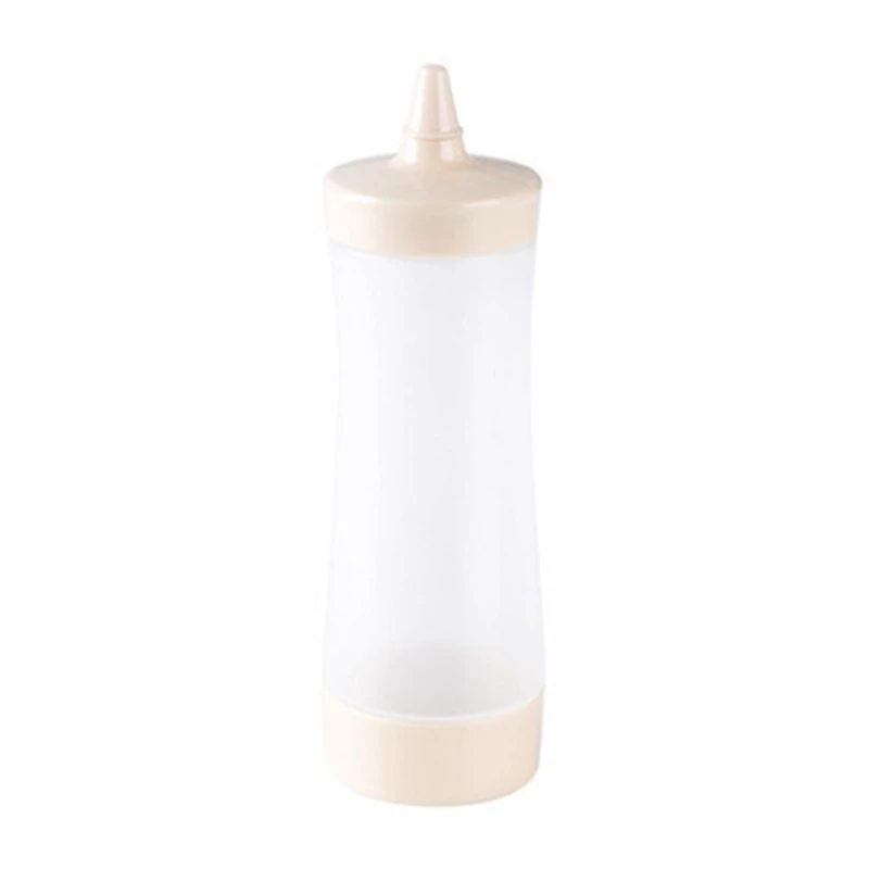 Botella exprimible, accesorios de cocina, barco de salsa, salsa de plástico, vinagre, aceite, salsa, salsa, vinagrera, dispensador de condimentos, rosa + Tr, 2 uds.