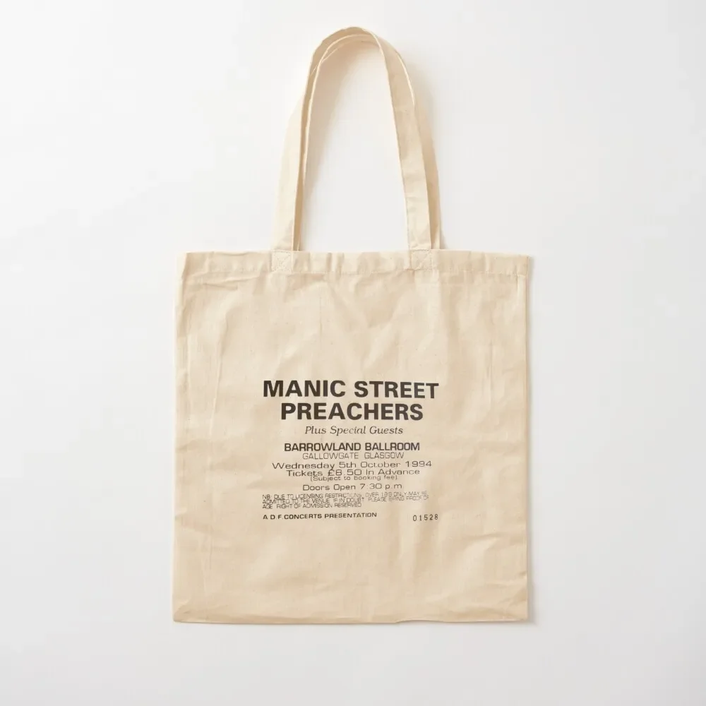 

Manic Street Preachers Black Print. Tote Bag bag luxury women custom bags Tote Bag