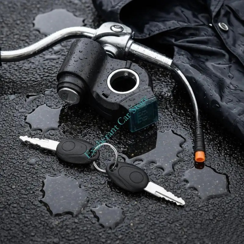 Electric Ride Lock Assembly 3 Pin Cable Start Replacement Unit for Model Specific Wiring Repair and Routine Service