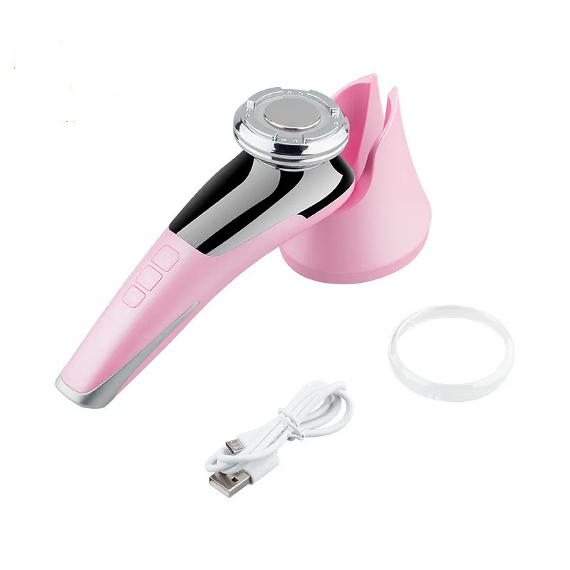 Multi-Functional Beauty Devices Household Photon Skin Rejuvenation Device EMS Microcurrent Hot Cold Infuser Face Lift