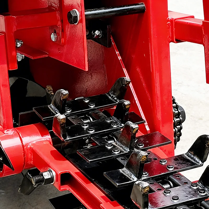 8.5KW Mini Chain Trencher  Walk-Behind EPA EU5 Approved Ditching Machine Max Depth 1200mm