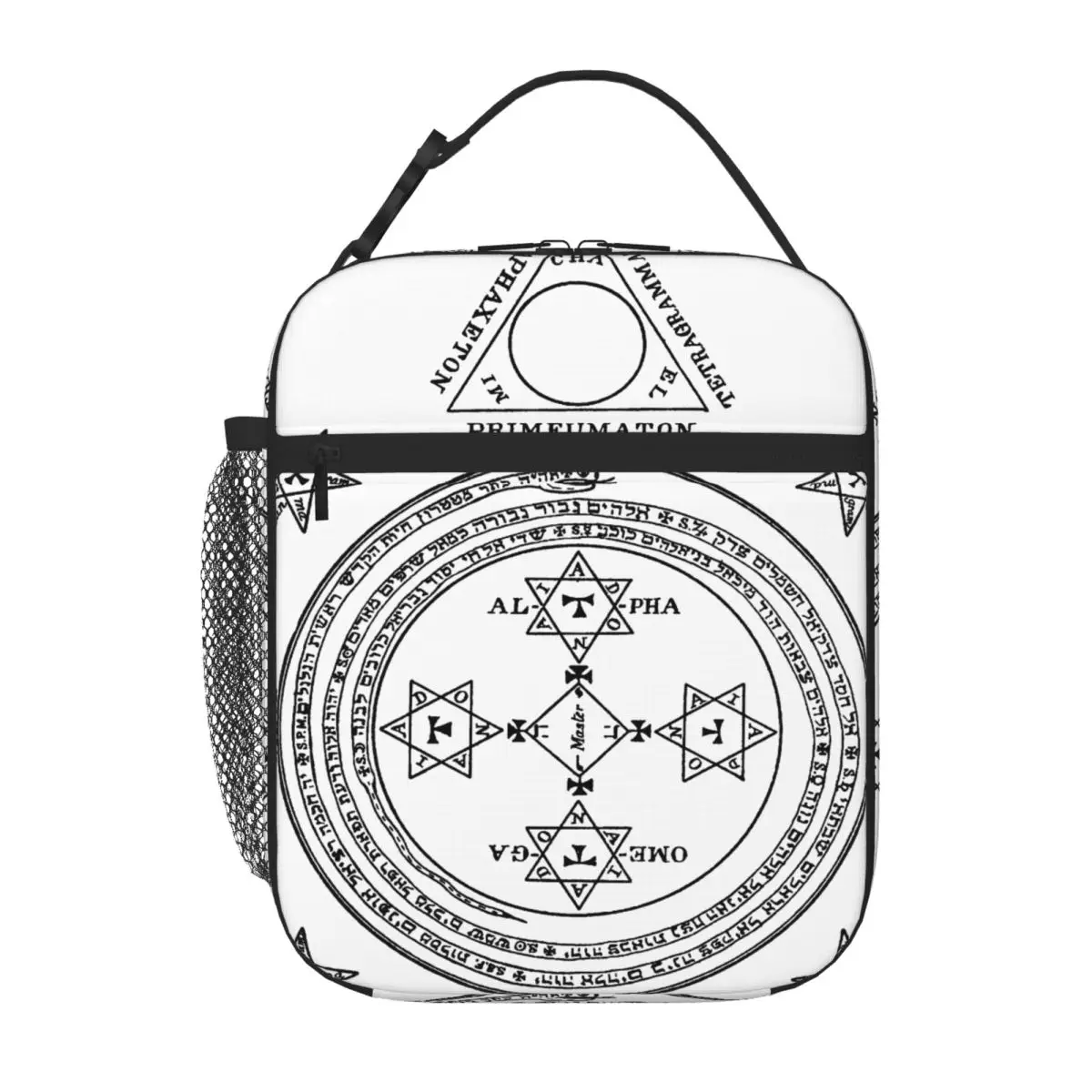 Bestselling Solomon Circle Goetia Denim Style Insulated Lunch Pouch Workday Snack Thermal Food Carrier