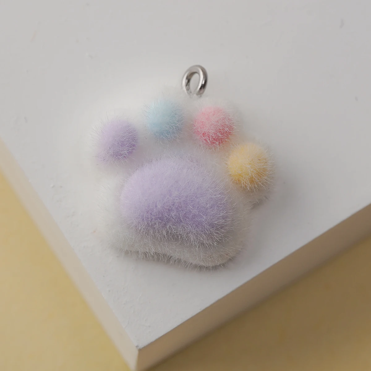 20pcs Cute Cat Dog Claws Charms Cartoon Resin Animal Pendant For Bag Keychain Earring Necklace DIY Crafts Jewelry Make fittings