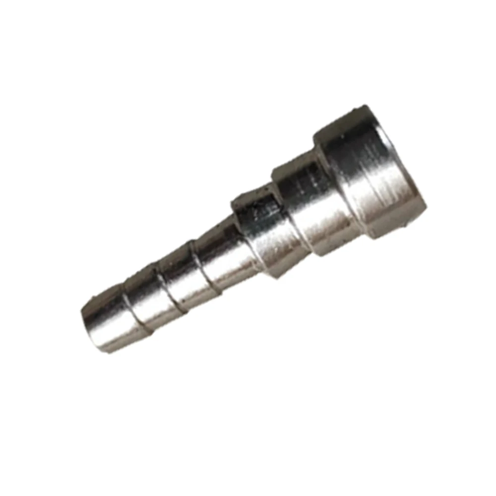 AN4 4AN Motorcycle Ptfe Brake Hose Crimp Core Fitting Stainless Steel Crimp Core External Thread Male Adapter