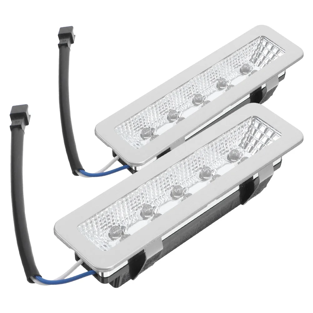 หลอดไฟ LED สำหรับเครื่องดูดควัน 2 ชิ้น แบบสองแถว สว่าง กันน้ำ ใช้แทนหลอดไฟเดิม สำหรับไฟแสดงสถานะเครื่องดูดควันในครัว และไฟท้ายรถพ่วง