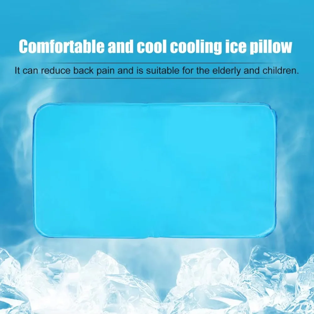 Multi Functional Water Pillow Massage Mat Cooling Pillow Pad Reduces Hot Flashes, Neck Pain, Fevers and More Pillow Aid Sleep