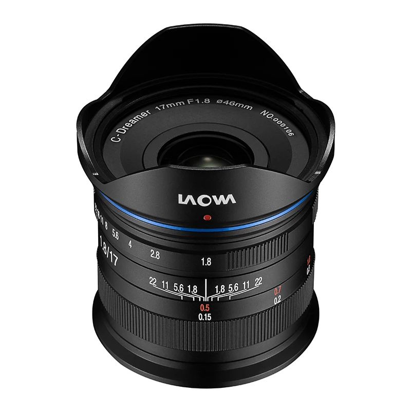 Venus Optics Laowa MTF 17mm f1.8 Micro 4/3 System Lens MF Wide Angle-Prime for Panasonic/Olympus/Drone M43 Mirrorless Cameras