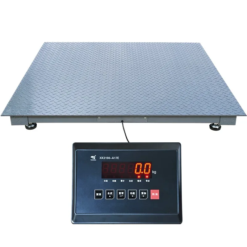 

1.2*1.2mtr OEM digital platform industrial 5ton capacity pallet scale floor