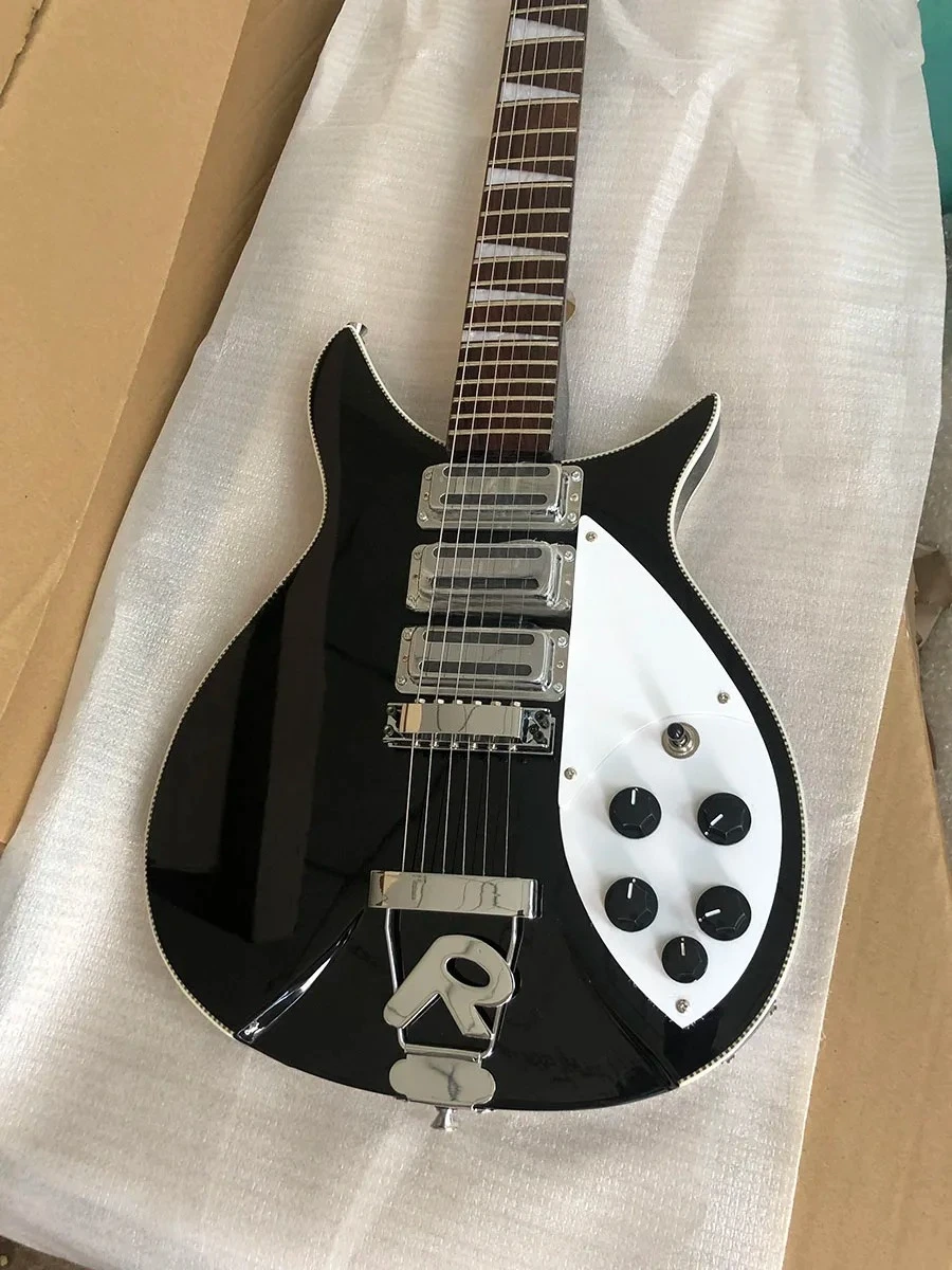 

2026 новых гитар, цвет изображения, 350 6 струн, звукосниматель из 3 частей, накладка из палисандра, высококачественная гитара