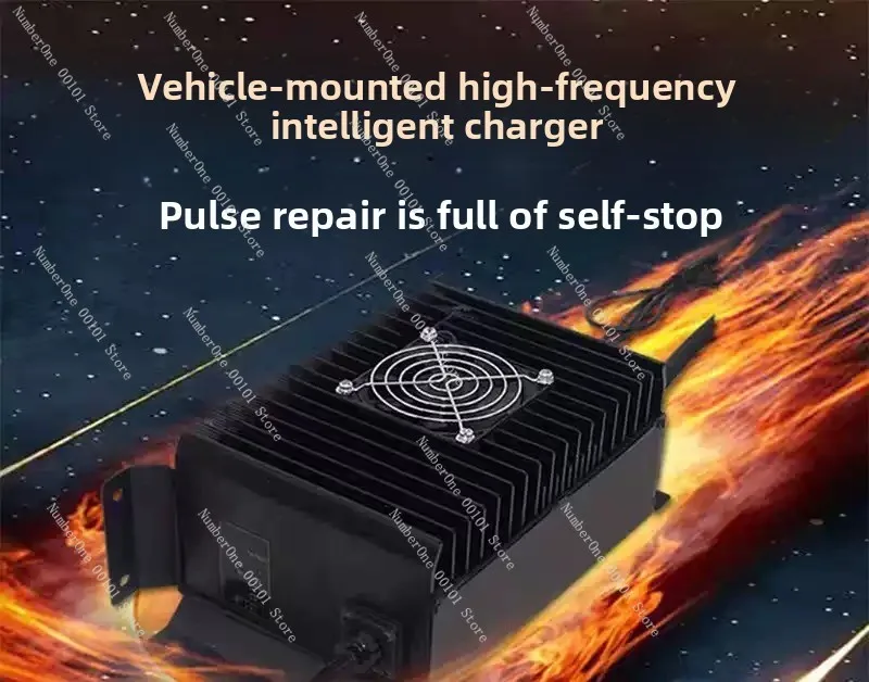 200AH EV Charger for Four-Wheeler - 60/72/80V Compatible with