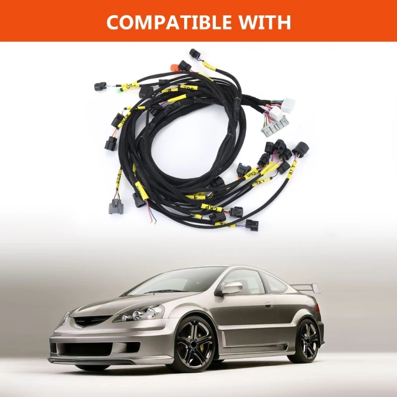 

Tucked Engine Harnesses For K-Swaps Integra-CRX Engine Motor Wiring Harnesses Dropship