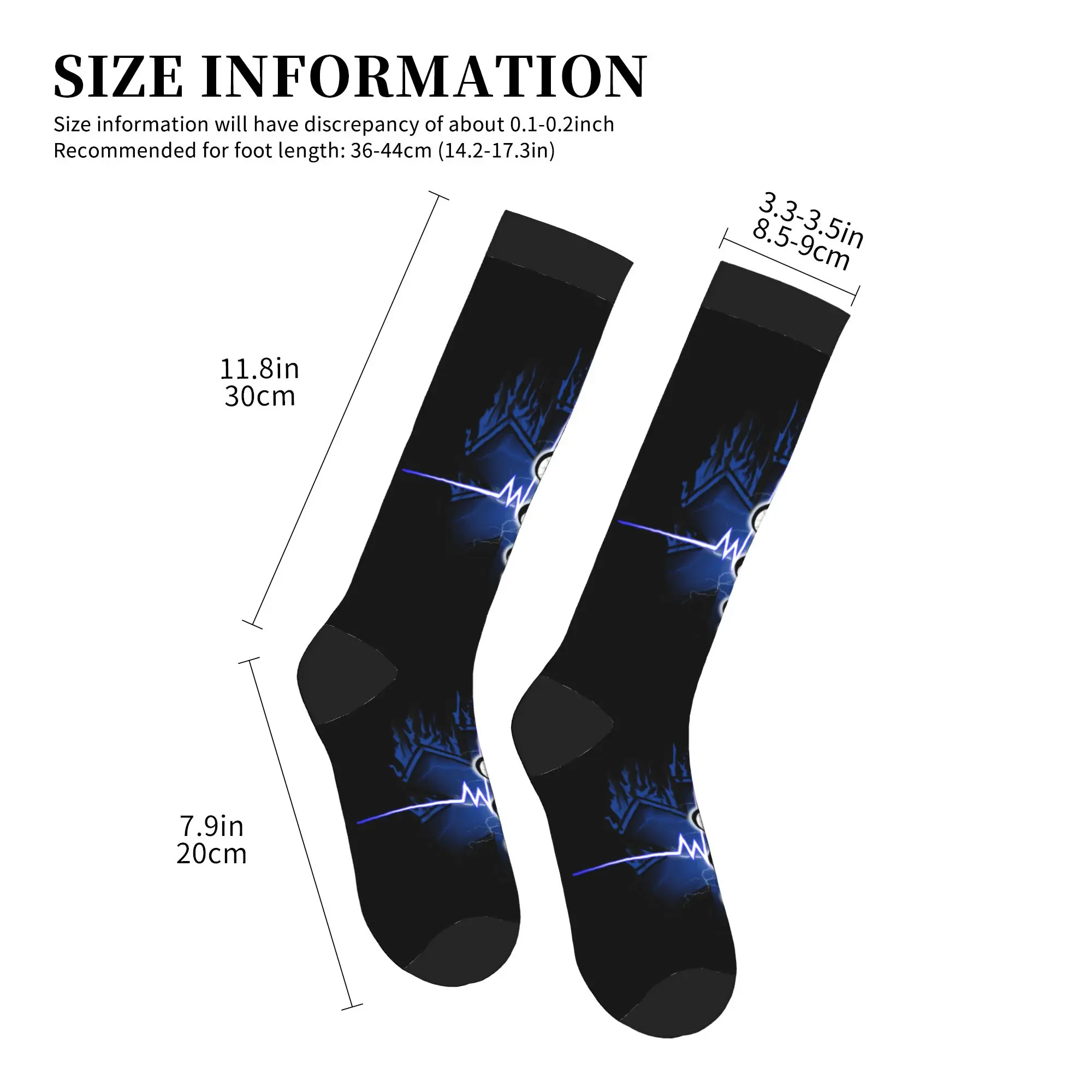 Fashion Emt Star Of Life Logo Socks Women Men Warm 3D Print Paramedic Health Care Sports Basketball Sports Compression Socks view 4