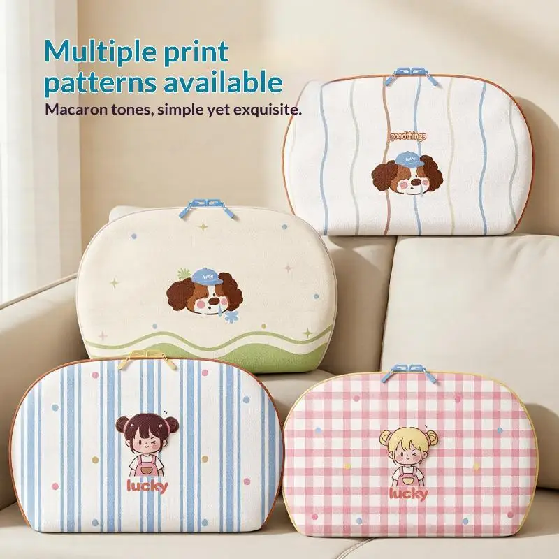 New Waterproof Travel Storage Bag Large Capacity Zipper Pouch Bra Organizer Bag Polyester Bag Cartoon Underwear Storage Bag