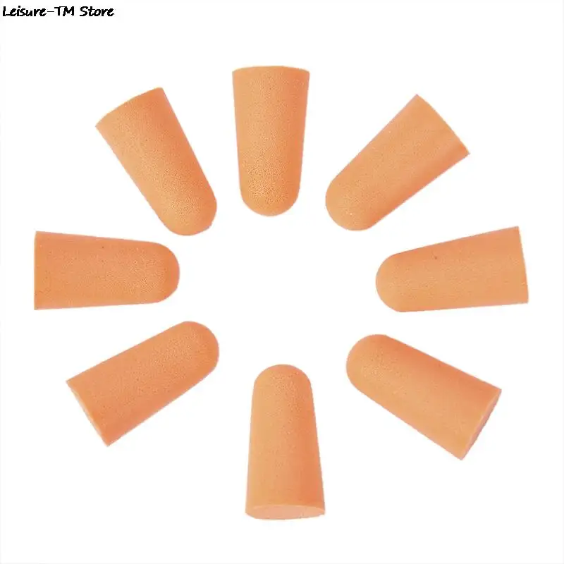 20Pcs/1Pc Noise Reduction Silicone Soft Ear Plugs Swimming Silicone Earplugs Protective For Sleep Comfort Earplugs