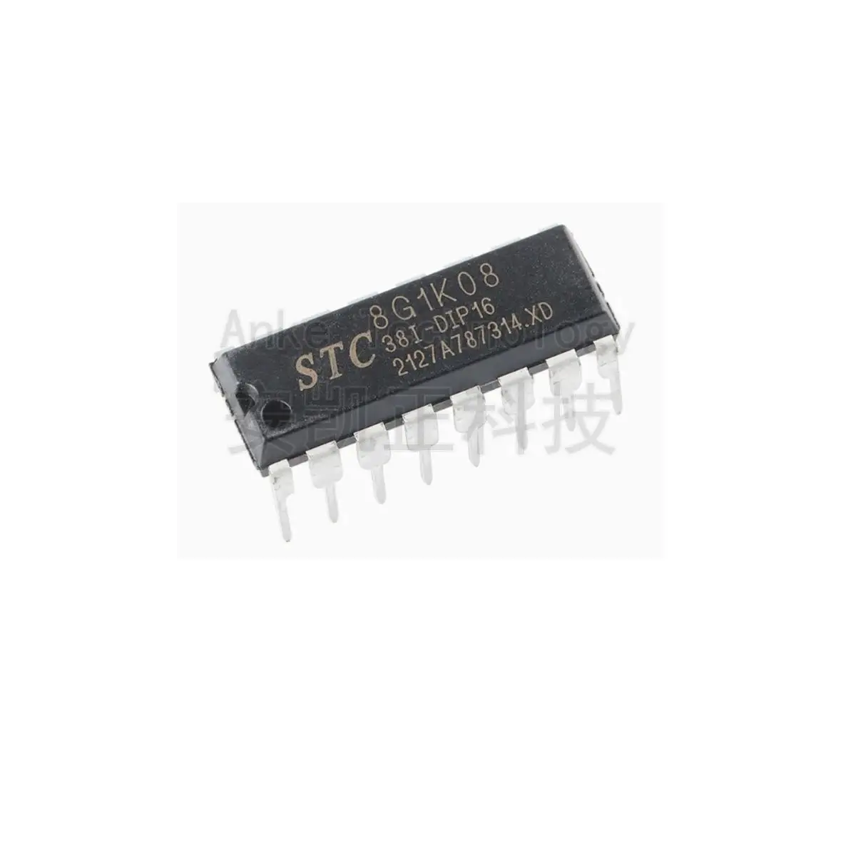 

Совершенно новый оригинальный STC8G1K08-38I-DIP16 однокристальный микрокомпьютер со сквозными отверстиями, микроконтроллер MCU 10 шт.