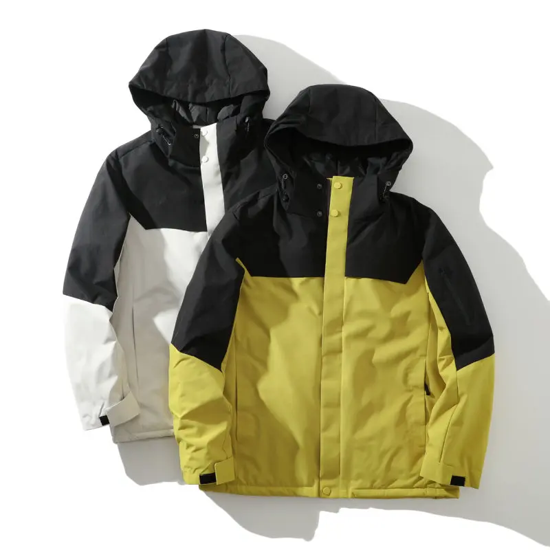 

Outdoor Pata Men's Autumn and Winter Cycling, Sports, Fishing, Hiking, Camping Windproof, Thick and Warm Down Cotton Jacket