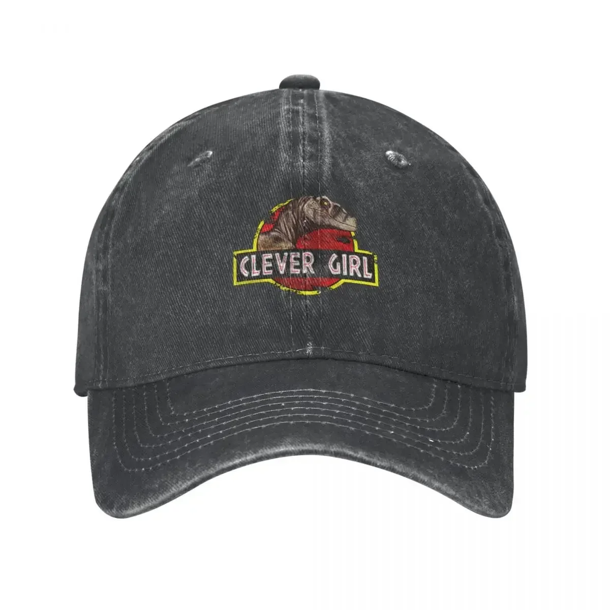 Gorras de Béisbol Unisex con Diseño de Dinosaurio de Dibujos Animados 2026, Estilo Jurassic Park, Gorras Lavadas con Efecto Desgastado, Ajustables para Verano, con Cierre a Presión
