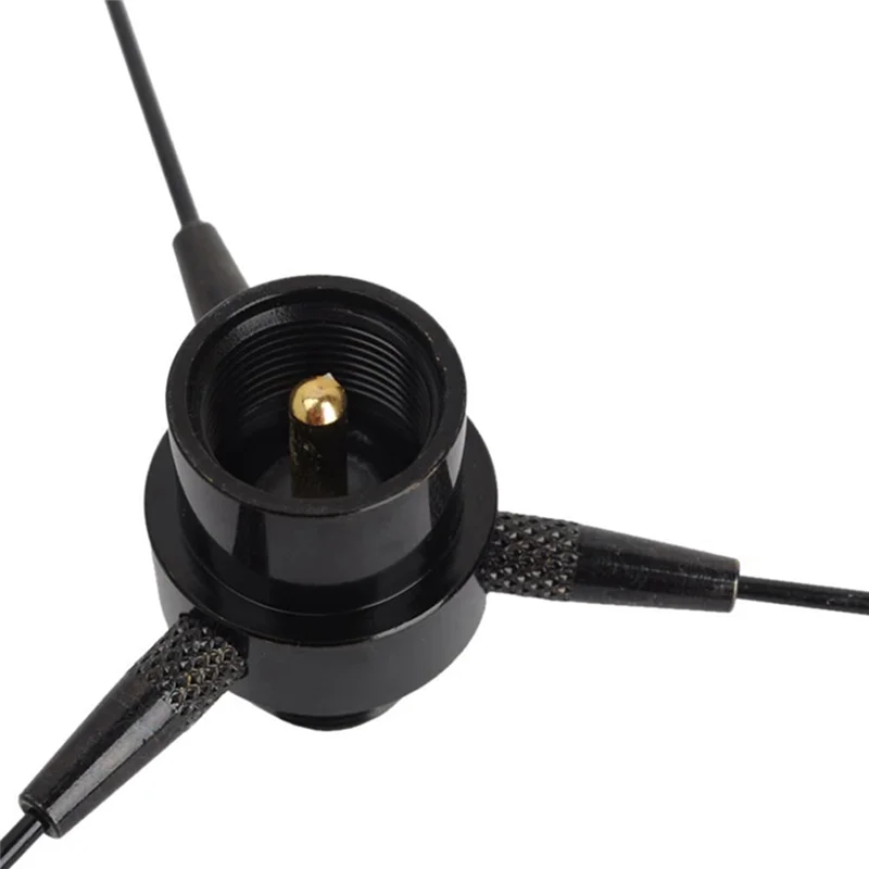 2 ชุดอุปกรณ์เสริมอิเล็กทรอนิกส์: 1 ชุดเสาอากาศ UHF-F 10-1300MHz เสาอากาศและ 1 ชุดเสาอากาศคู่ UHF / VHF 144/430MHz 2.15