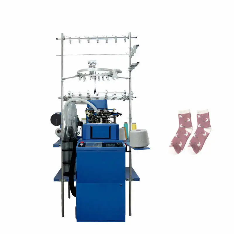 Industrial Socks Knitting Machine for Shoe Upper Customizable Design for Comfortable Socks Socks Knitting Machine