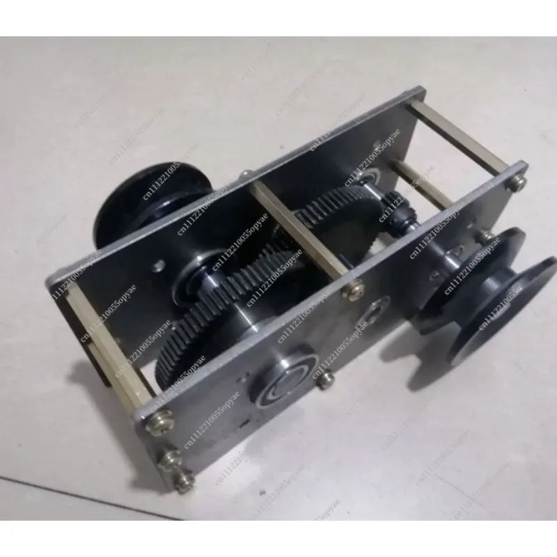 Hand Generator Speed Increase Gearbox Wind Hydraulic Drive Pulley Gearbox Reducer DIY Transmission