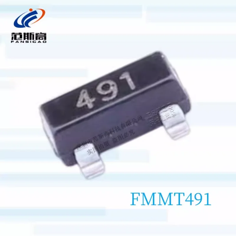 1pcs/lot Original Fmmt491 Screen Printing 491 Patch Sot-23NPN60v 1a Transistor (bjt) Shike withASingle