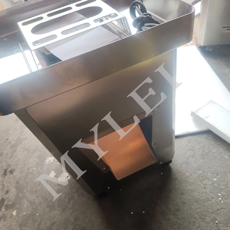 Commercial Fresh Meat Cube Cutter Slicer Cutting Meat Cutting System Full-Automatic Meat Cube Cutting and Slicer